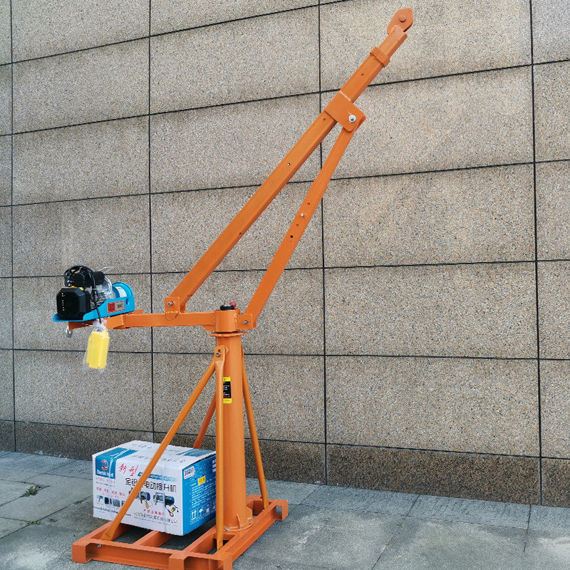 吊机升降机家用微型电动吊车起重机卷扬机220v小型室外装修钢丝绳