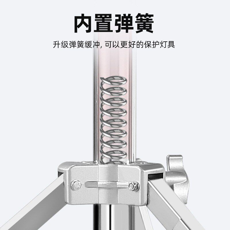 专业影视灯架摄影重型支架海罗兰摄影棚带滑轮大型灯架不锈钢加粗