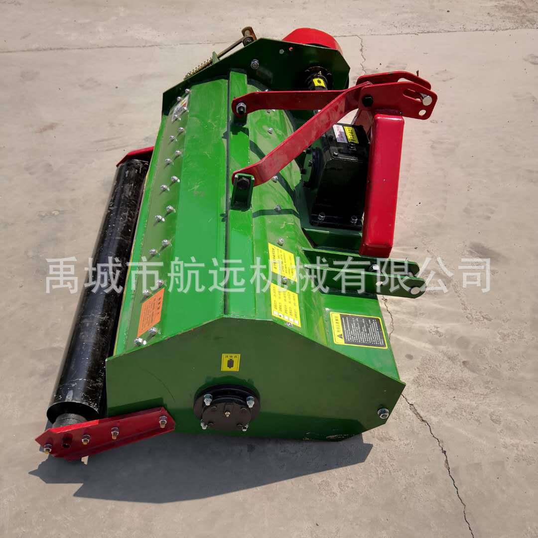 加密刀片的甩刀式玉米棉花秸秆粉碎还田机 大棚果园杂草粉碎机