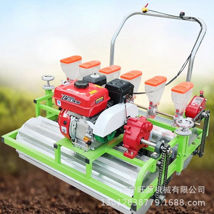 手推汽油蔬菜播种机 香芹小油菜精播机 多功能蔬菜小粒种子播种机