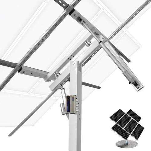 太阳能追踪系统3*300W/6*100-200W太阳能板太阳能跟踪支架双轴
