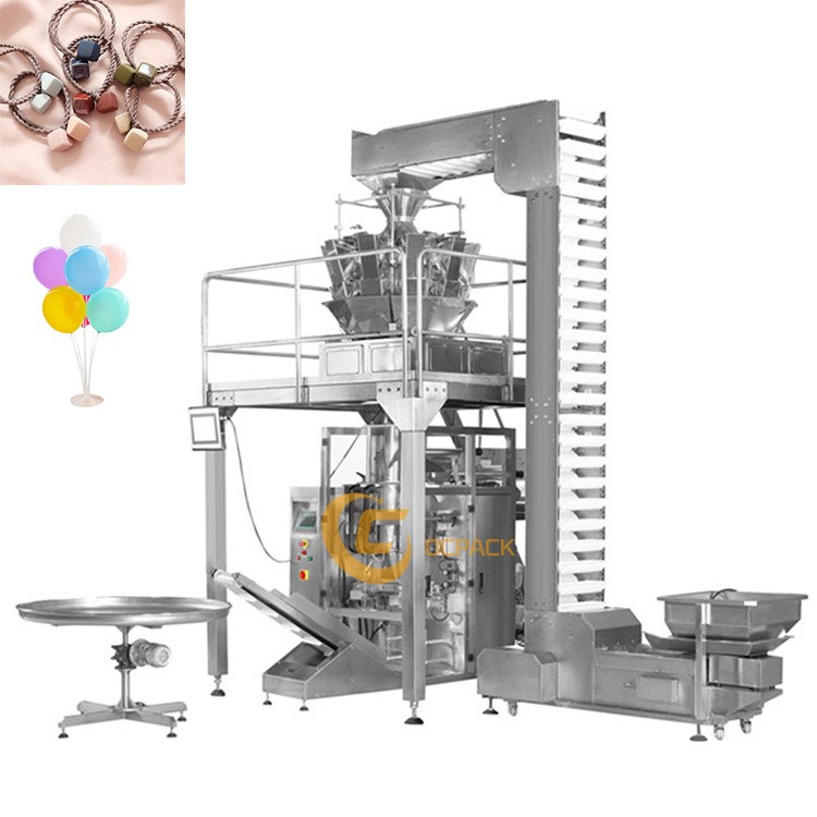 10斗电子秤高精准度气球橡皮绳大立式包装机工厂验货售后服务