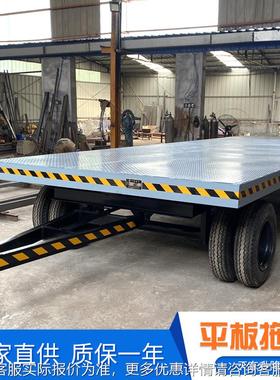 板四轮牵引式小型ZDR平板拖厂车家现货 厂区转运车 牵引平拖车
