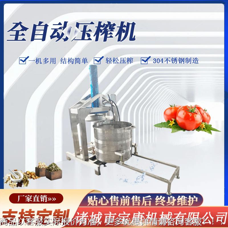 蔬榨汁机 全自动全酸奶动液压式脱MFC水果蔬压榨机 葡萄自酒压榨