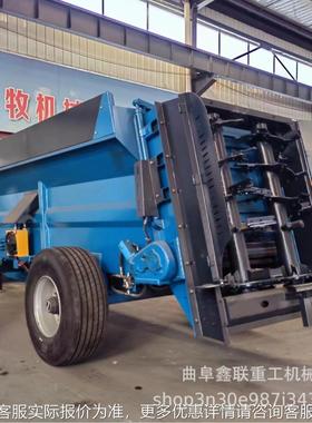 撒粪车牛 有机鸡粪QGC粪粪抛车 肥三轮车撒肥机