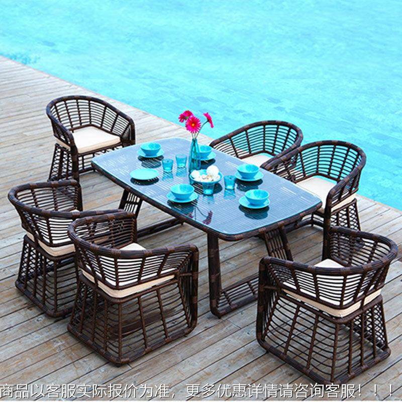 户外别墅藤编沙藤发家庭院花园民宿沙28发室外水露具台防防晒沙发,住宅家具,户外沙发,淘宝优惠券,粉丝福利购,淘宝优惠卷