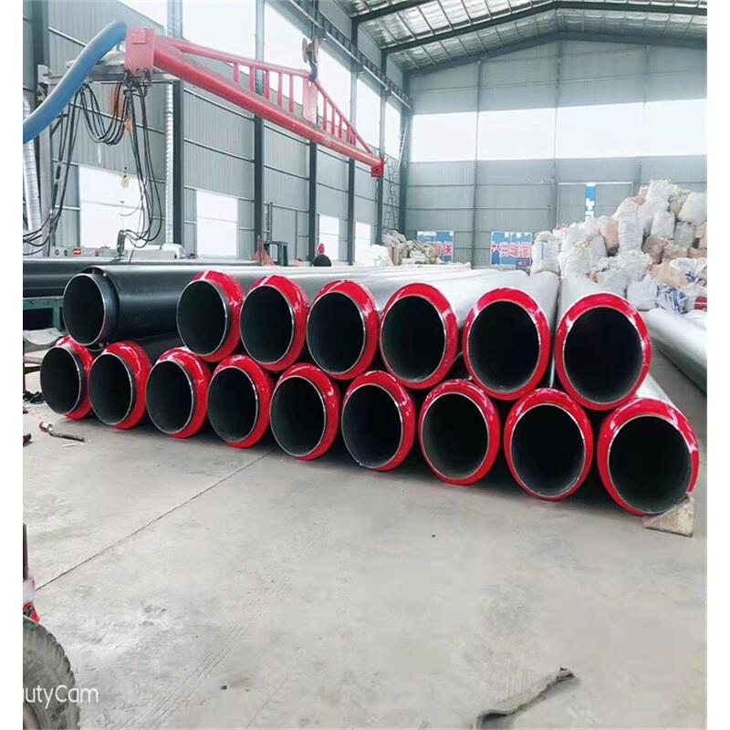 室外集中供热预制直埋式热水行走无缝管钢管聚氨酯保温管热输送