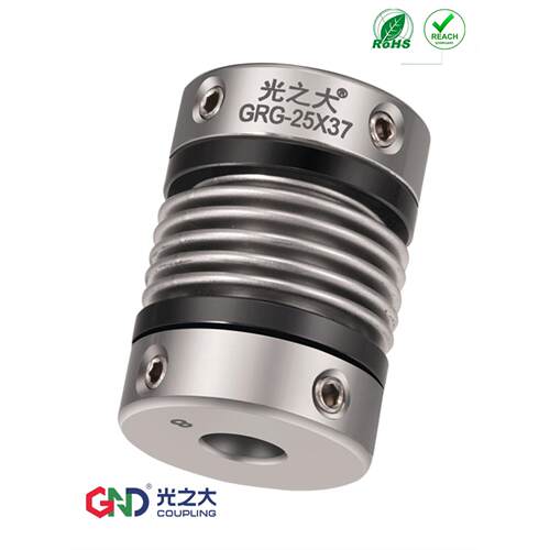 光之大GRG不锈钢波纹管联轴器丝杆步进伺服电机高弹性弹簧连轴器