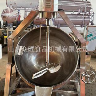电加热熬粥炒菜锅酱辣椒酱花生芝麻酱炒锅全自动行星搅拌炒锅