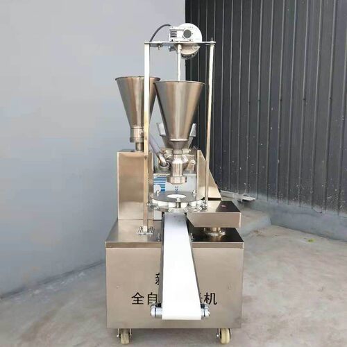 厂自家全手自动商钢用多功能495小型仿工动生产包子机不锈包子机