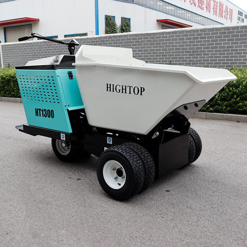 出口芬兰HT1300农用小型翻斗车 dump truck果园自卸车 轮式翻斗车