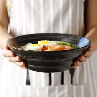 陶柔创意餐具饭碗面碗汤碗家用陶瓷碗瓷碗大碗碗创意沙拉碗意面碗