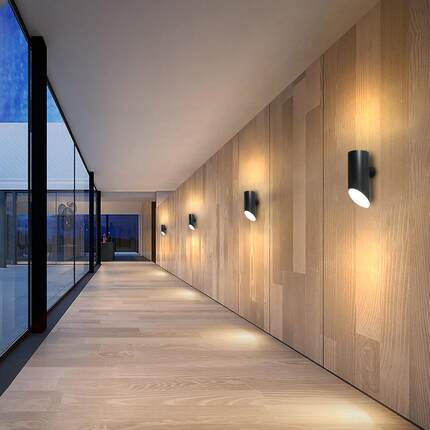 LED户外壁灯防水庭院灯楼梯过道防水室内灯现代简约外墙灯