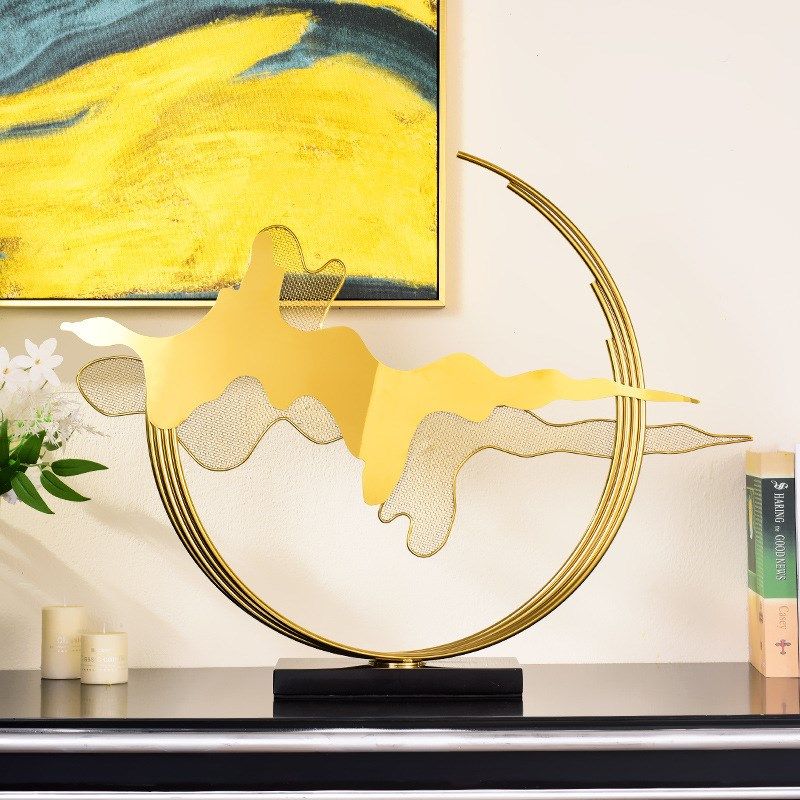 轻奢极简样板间客厅电视柜t创意不锈摆件酒店玄关家居软装饰品,特色手工艺,其他特色工艺品,淘宝优惠券,粉丝福利购,淘宝优惠卷