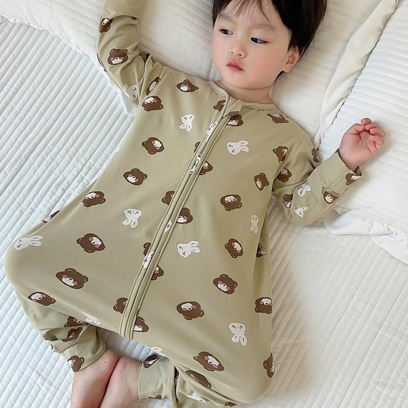 宝宝纯棉睡袋春季儿童睡衣男童无骨分腿防踢被婴儿连体衣四季通用,婴童用品,睡袋/防踢被,淘宝优惠券,粉丝福利购,淘宝优惠卷