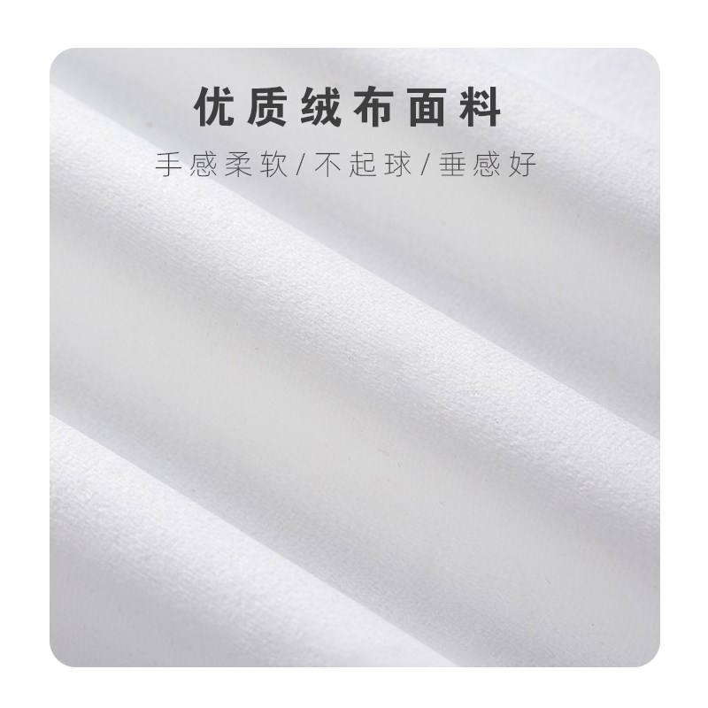 墙面浴室柜镜子遮挡m帘魔术贴防尘布卫生间梳妆洗漱台防水遮丑帘
