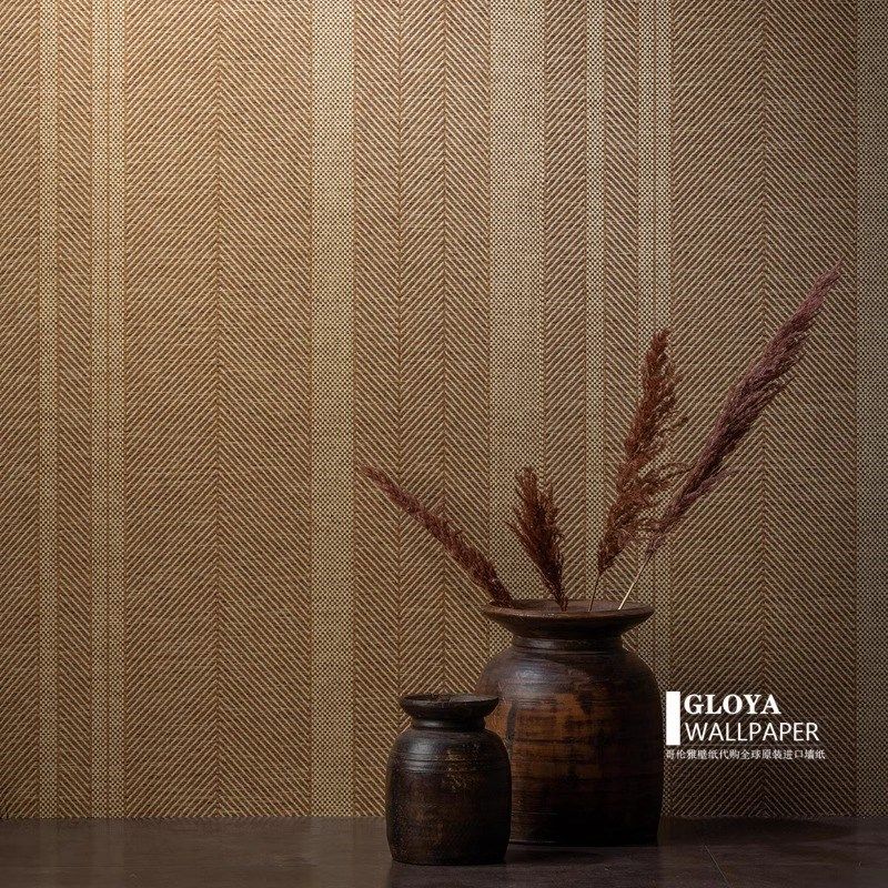 美式壁纸竖条纹墙纸浮雕卧室壁布客厅背景墙墙布影视墙豪华装饰,家装主材,无纺布墙纸,淘宝优惠券,粉丝福利购,淘宝优惠卷