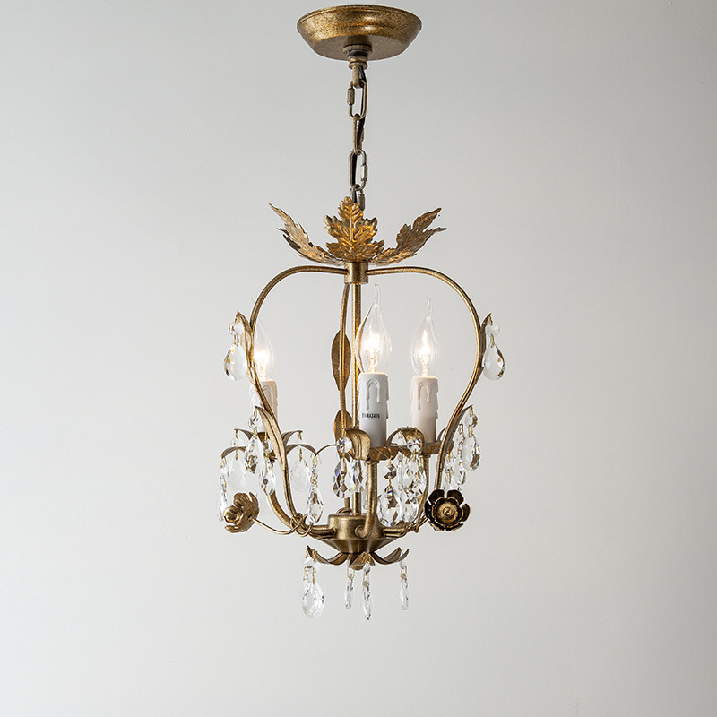 美式乡村吊灯卧室床头灯过道阳台玄关灯具复古衣帽间水晶小餐厅灯,家装灯饰光源,床头/玄关/吧台/过道吊灯,淘宝优惠券,粉丝福利购,淘宝优惠卷