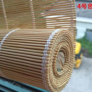饰阳台拉帘子办公室 竹帘窗帘卷帘f升降n门帘遮光百叶遮阳隔断装