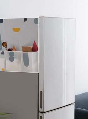 冰箱置物架侧收冰645纳布 多层 艺d冰防箱M盖布箱罩尘罩挂布袋单