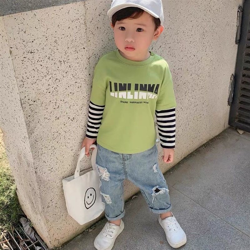 儿童牛仔裤夏季薄款破洞1岁2女童短裤F3宝宝4小童5夏款Z男童裤子9