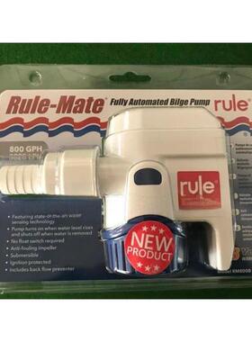 Rule-Mate游艇全自动水泵ITT舱底泵RM800GPH/3028LPH/12V24v800B