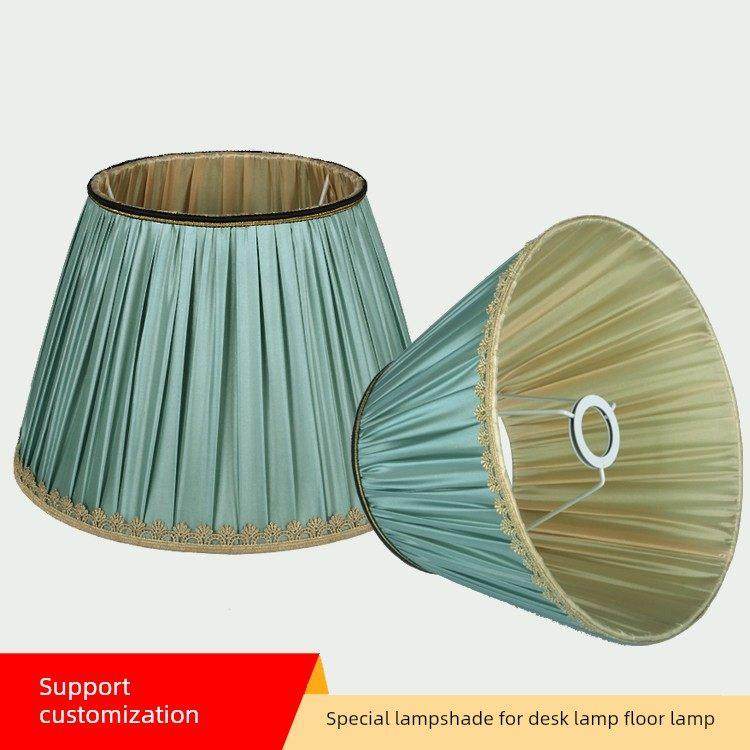 台灯灯罩配件E27灯头灯罩欧式卧室床头灯壁灯落地灯灯罩织物