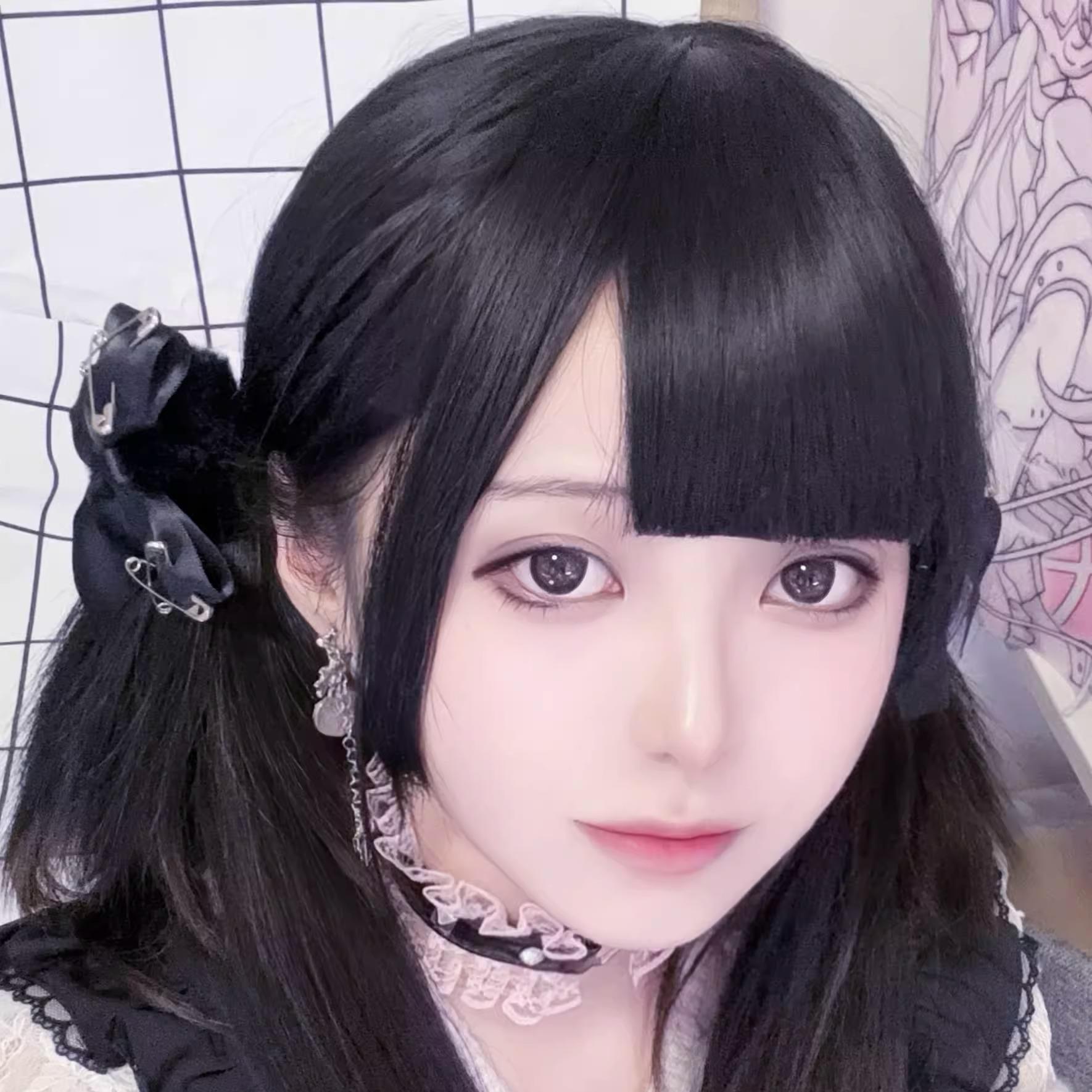 【香槟塔系列】3d浏海假发亚文化日系海苔片头顶补发片漫画 画超