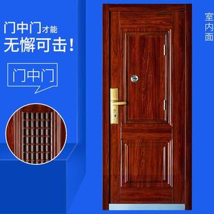 家用包安装 常州防盗门新款 安全门入户门子母门开窗通风窗门中门