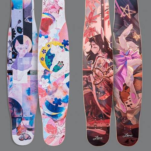 Locus长板 梦月系列新手入门长板刷街初学者 平花 全能舞板