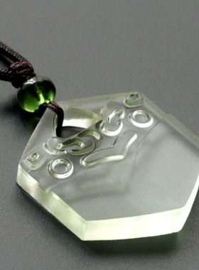 越王剑勾践男士挂饰收藏中国古代春秋战国名宝剑创意元素琉璃吊坠