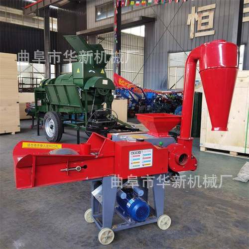 猪牛羊饲养铡草揉丝机时产6.8吨全能王铡揉粉一体机一机四用