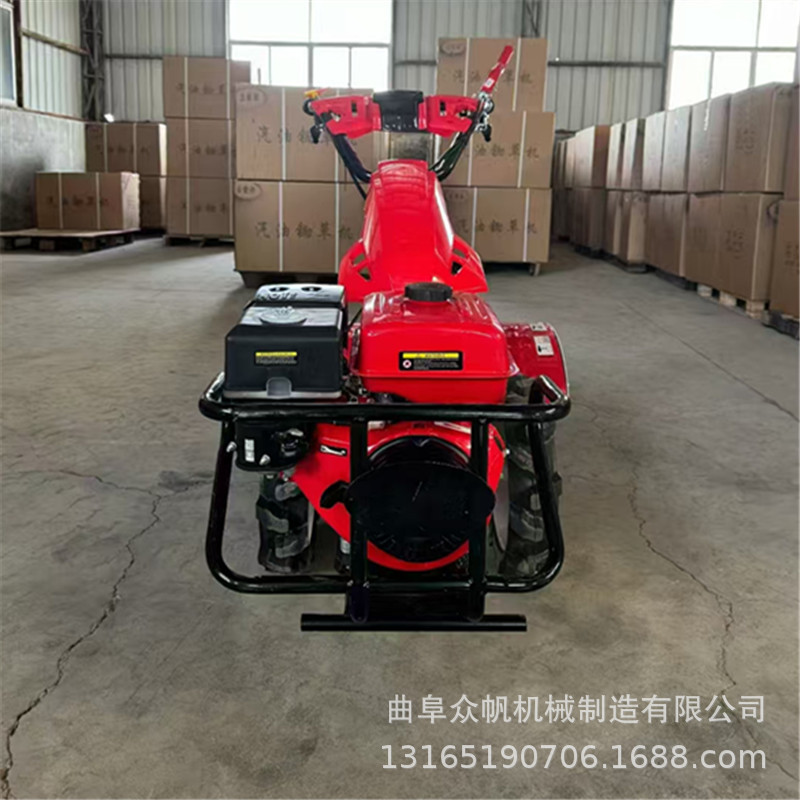 汽柴油多功能四驱微耕机水田旱地旋耕机小型农用耕地机开沟培土机