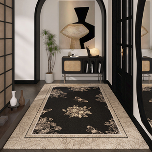 轻奢高级感玄关地毯进门入户门地垫门口防滑垫耐脏V可裁剪家用脚