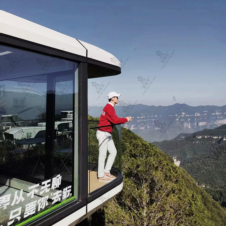 装配式防风建筑模块化可移动式房屋可做岗亭隔离方舱使用设施齐全