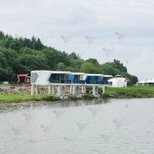 户外商业街售货亭售卖亭 移动集成房屋可拼接胶囊房苹果舱