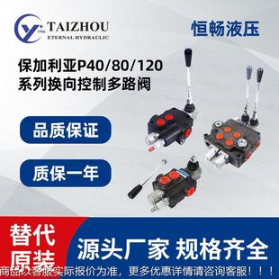 120保加利亚 整体式 多路阀一片式 液压分配器40
