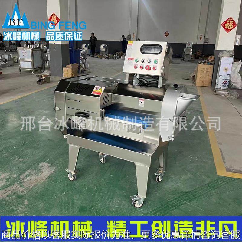 切菜机 多功能单头双头切菜机商用大型电动切丁切块切片切丝