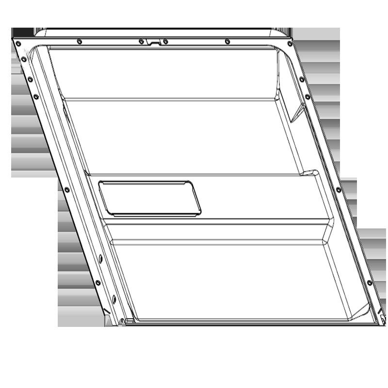 600mm宽嵌入式独立式洗碗机内门304不锈钢内门洗碗机内门组件