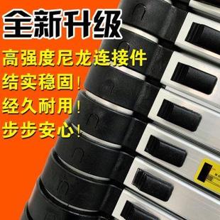 铝合金加厚直梯便携单面梯折叠人字梯升降工程梯家用梯子伸缩梯67