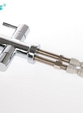 纯铜陶瓷阀芯家用净水器水龙头 2分鹅颈双出水双水纯水机厨房配件