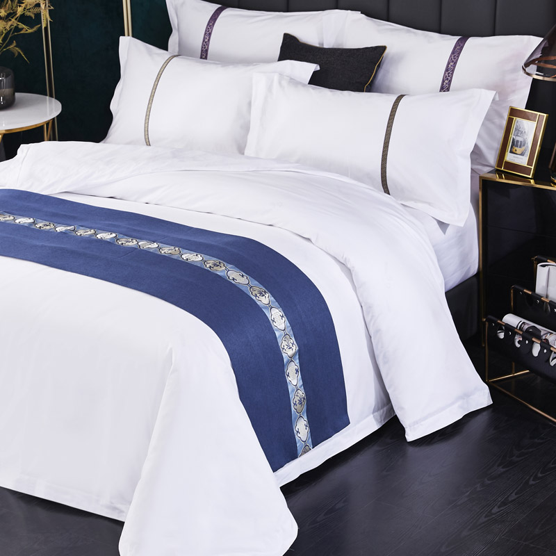 民宿酒店宾馆床旗床尾巾床旗抱50*180zcm50*210cm50*240cm床上用