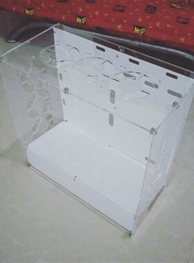透明亚克力电脑机n箱 水冷机箱 ITX W2080TI