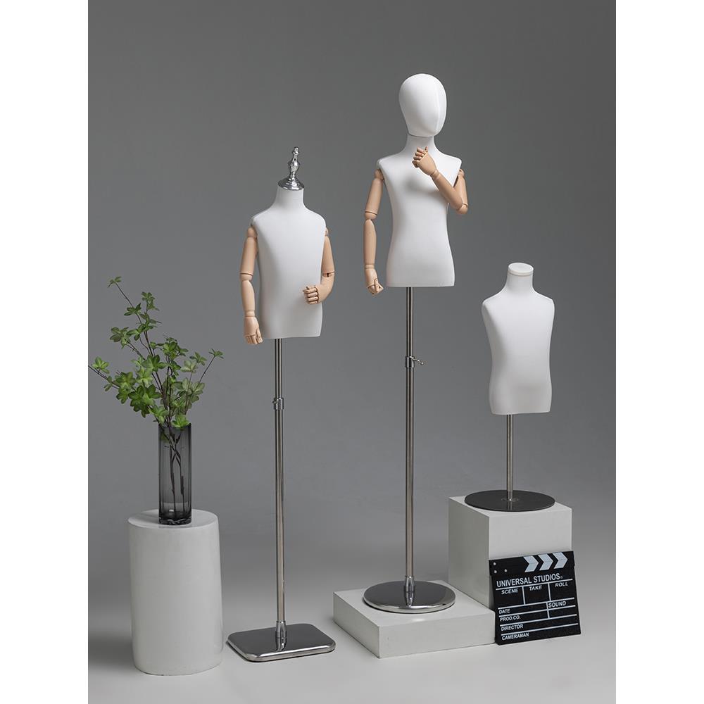 童装店儿童模特道具半身服装店橱窗全身人台小孩展示架男女假人偶