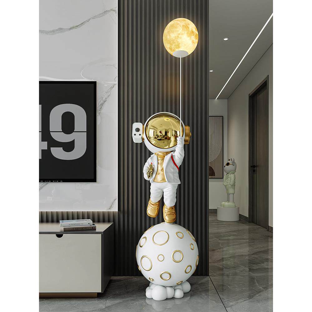 星空灯宇航员宇航员大装饰品大落地式客厅电视柜家搬家新家礼物