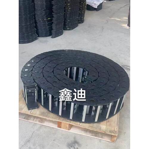 桥式全封闭电缆塑料尼龙钢制铝拖炼工程机床坦克炼条线槽高速静音