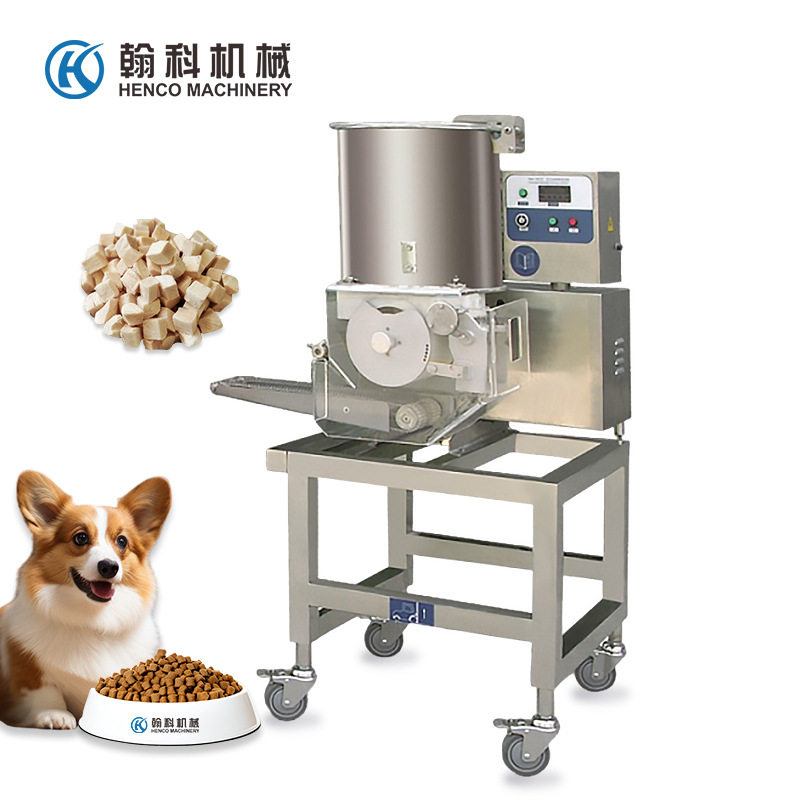 宠物食品生产线狗粮猫机器双色绞肉机设备成型机