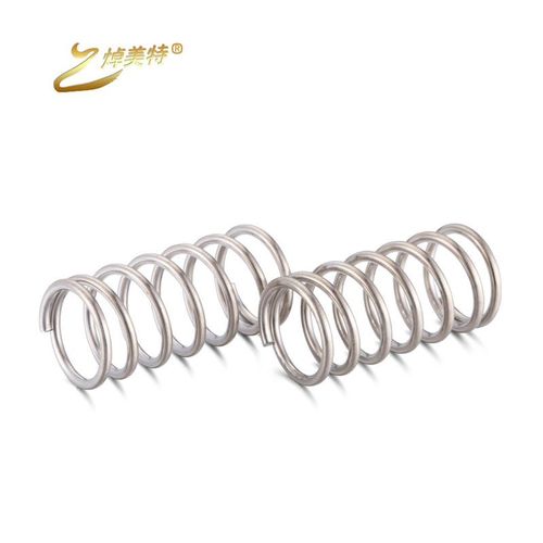 。不锈钢小弹簧线径1.5*11/12长度0-50压簧压缩弹簧回位Y型1小压