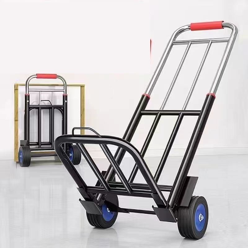 小拉车折叠家用搬运m拖车购物买菜摆摊手推车神器轻便携行李拉货