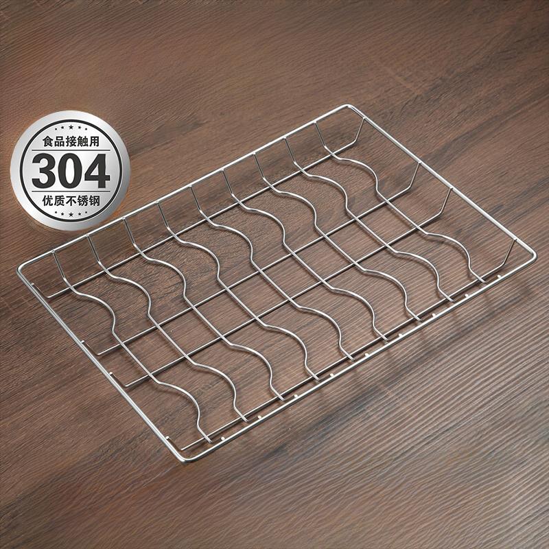 加粗304不锈钢碗架康宝消毒碗柜杯架置物架隔层网格沥水碗篮架子